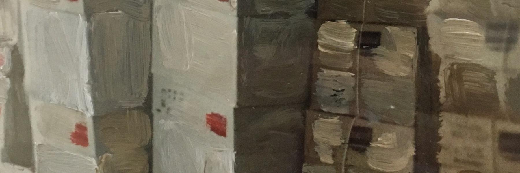 芭芭拉·科恩的画作收藏在亚伦·莱克莱德的画作收藏中，作为档案束